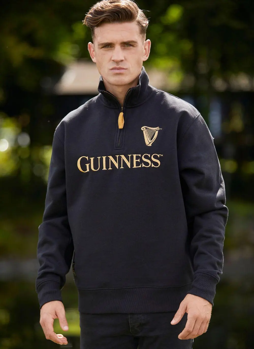 Guinness Quarter Zip Sweatshirt